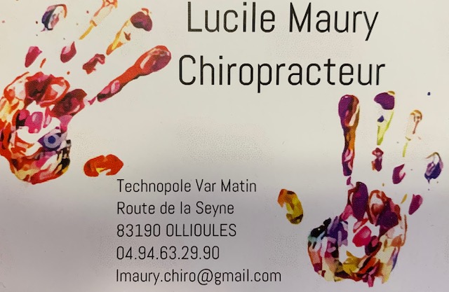 Lucile Maury chiropracteur